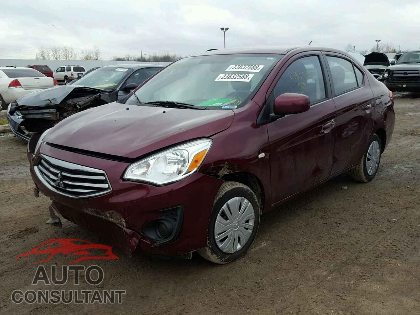 MITSUBISHI MIRAGE 2017 - ML32F3FJ0HHF19142