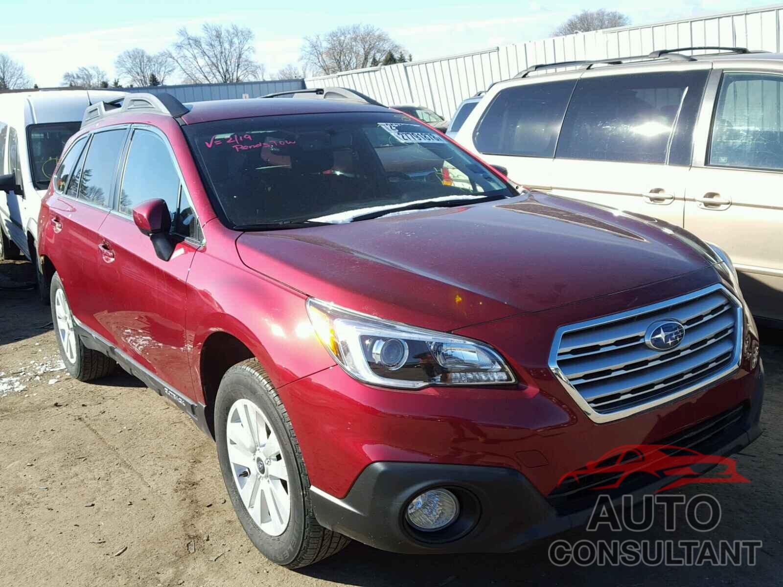 SUBARU OUTBACK 2017 - 4S4BSACC5H3377637