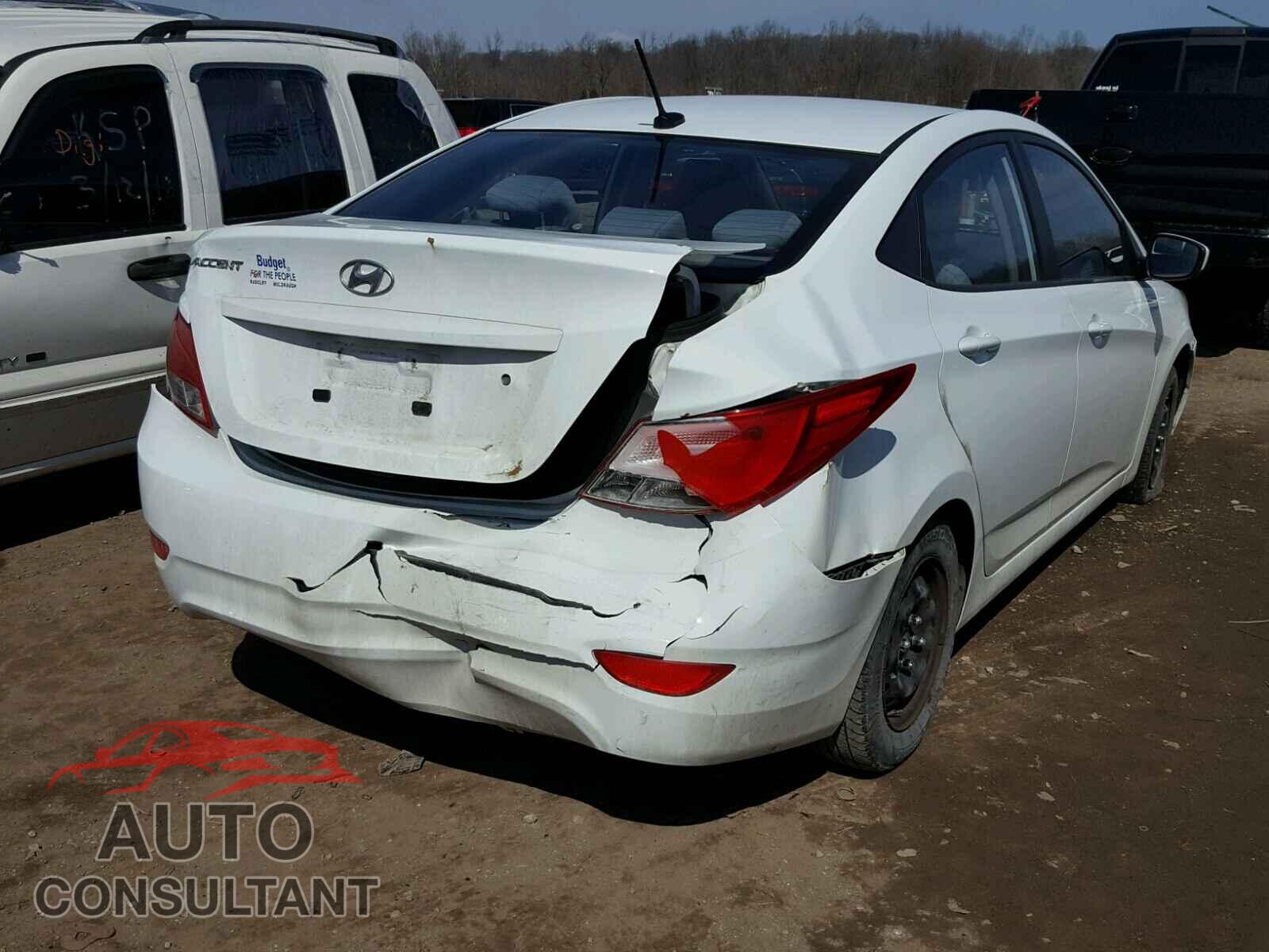 HYUNDAI ACCENT 2015 - KMHCT4AE0FU854456