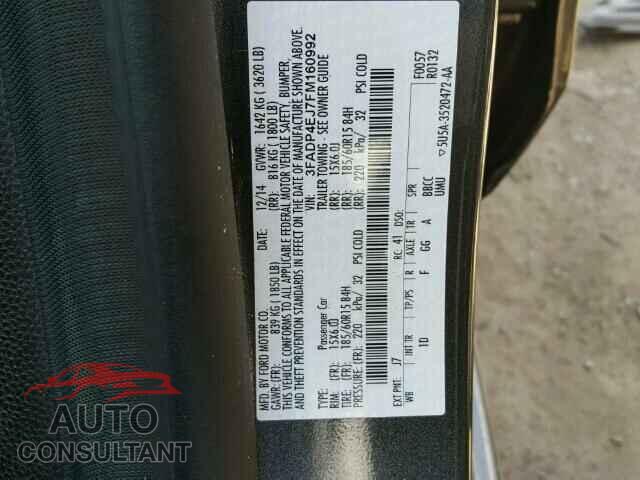 FORD FIESTA 2015 - 3FADP4EJ7FM160992