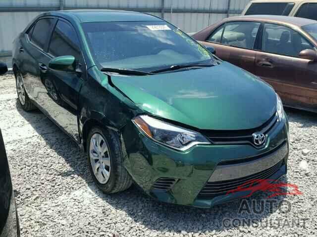 TOYOTA COROLLA 2016 - 2T1BURHEXGC543034