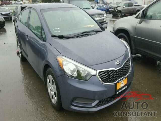 KIA FORTE 2015 - KNAFX4A66F5323557