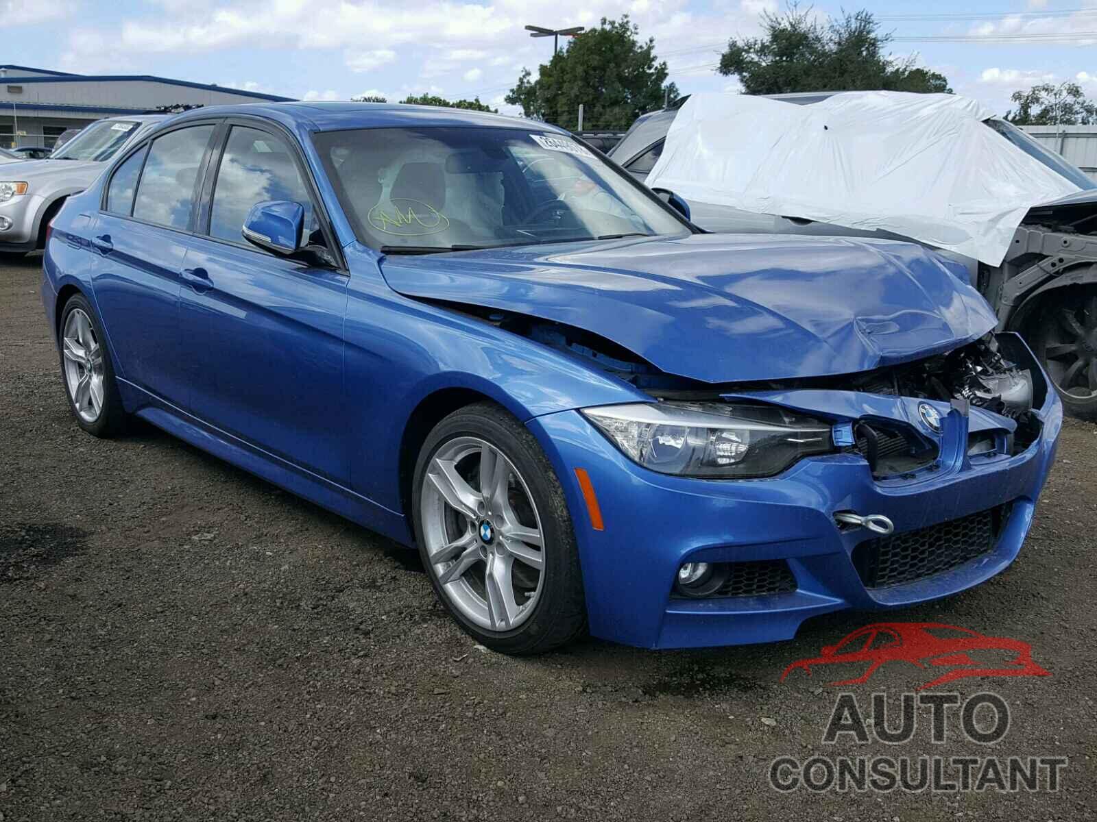 BMW 3 SERIES 2015 - WBA3C1C5XFP116854