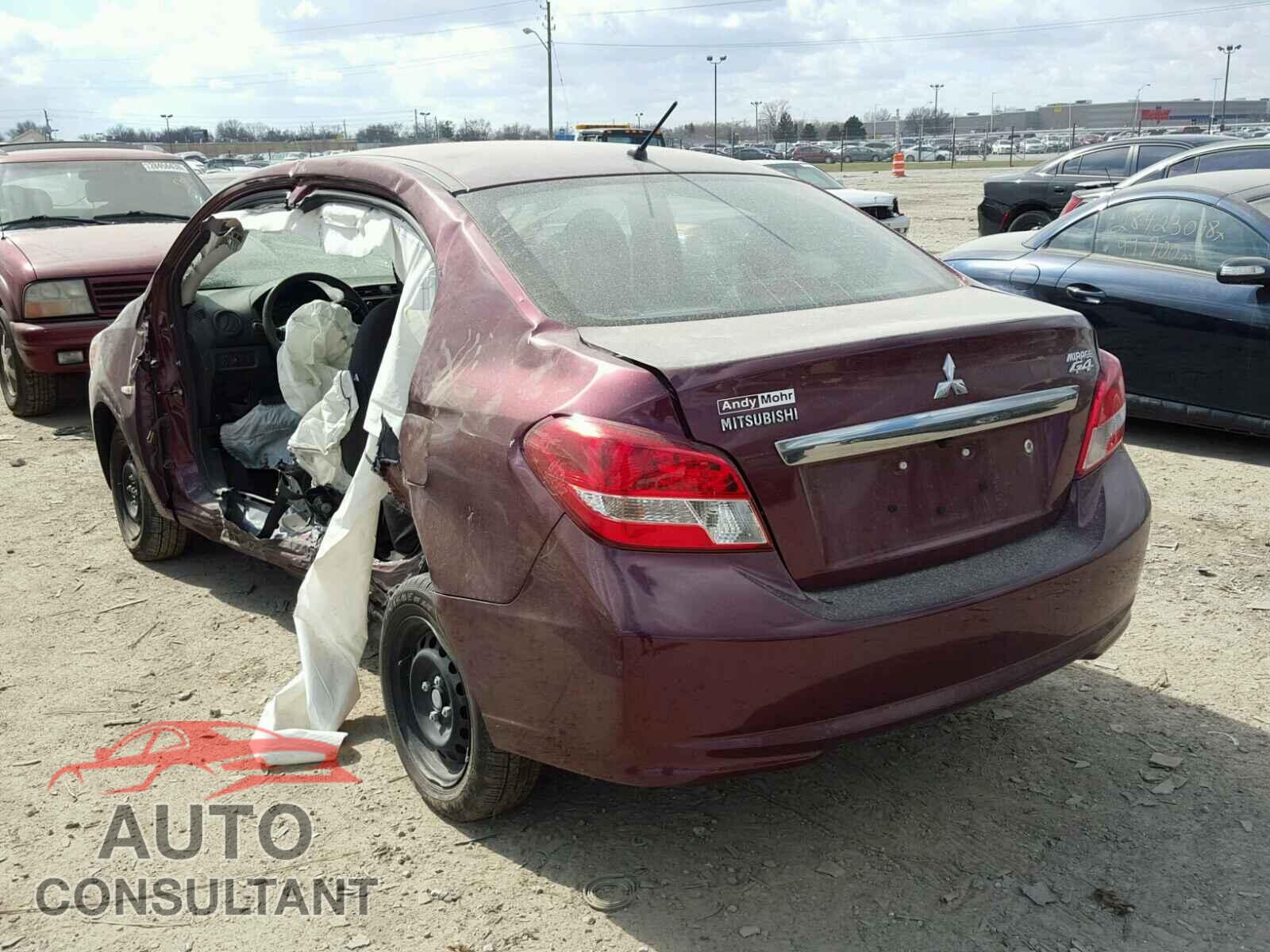 MITSUBISHI MIRAGE 2017 - ML32F3FJ5HHF08511