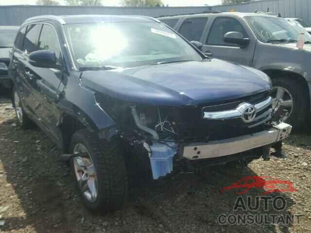 TOYOTA HIGHLANDER 2015 - 5TDDKRFH5FS109377