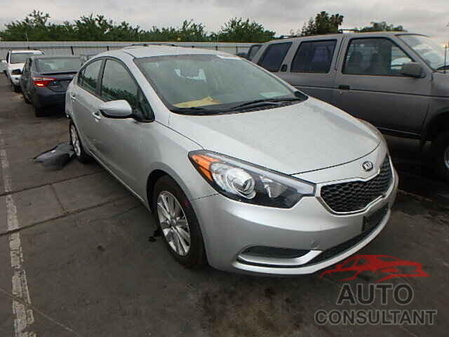 KIA FORTE 2015 - KNAFX4A64F5278389