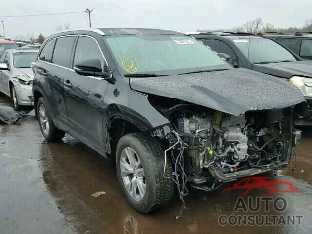 TOYOTA HIGHLANDER 2015 - 5TDJKRFH3FS079900