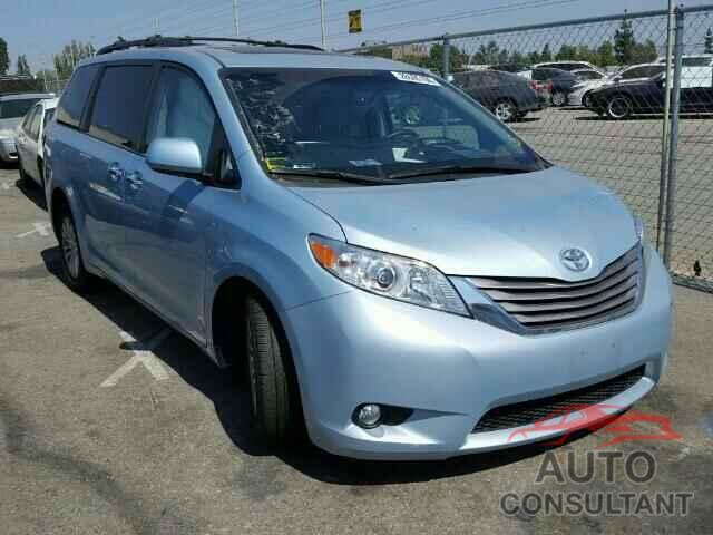 TOYOTA SIENNA 2015 - 5TDYK3DC4FS537611