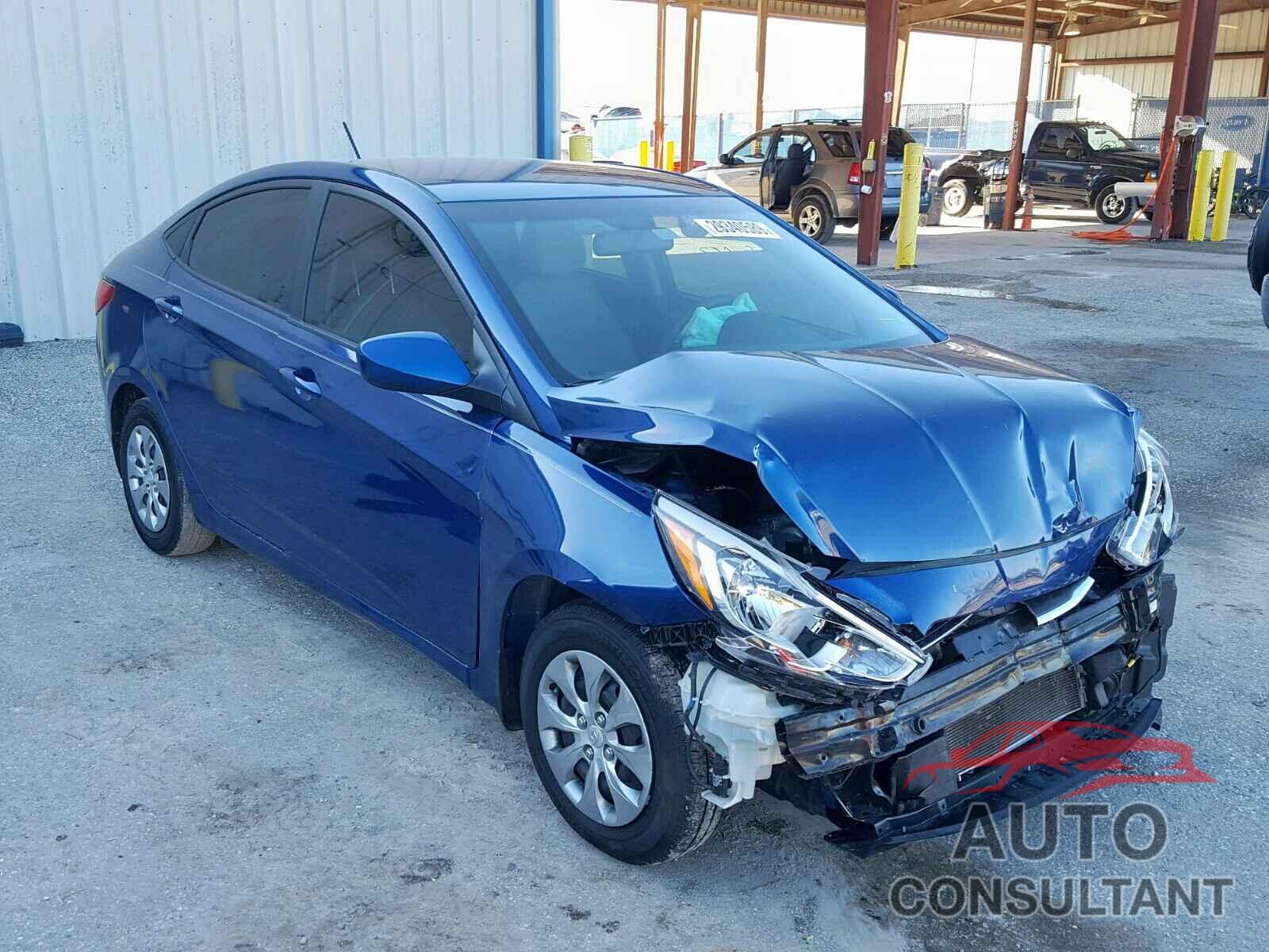 HYUNDAI ACCENT 2016 - KM8J3CA23HU318742