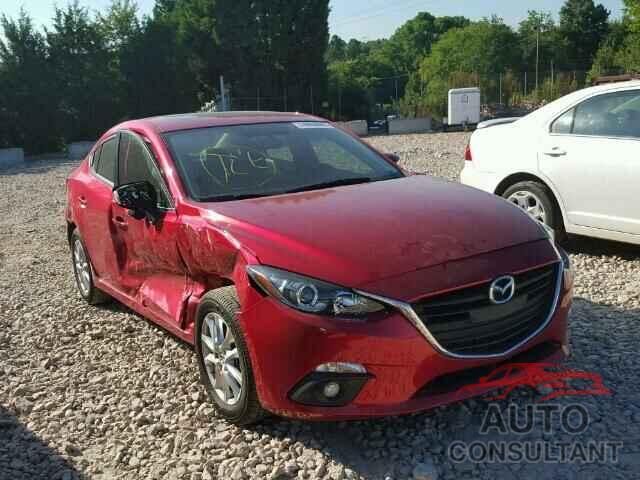 MAZDA 3 2015 - JM1BM1W79F1254526