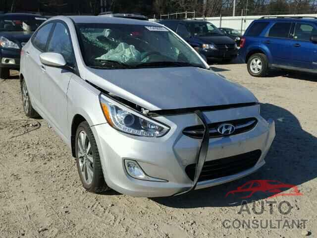 HYUNDAI ACCENT 2016 - KMHCU4AE7GU139656