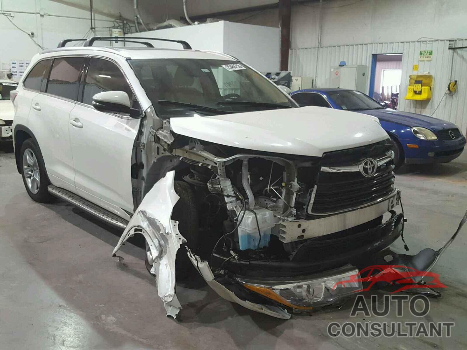 TOYOTA HIGHLANDER 2016 - 5TDYKRFH5GS143693