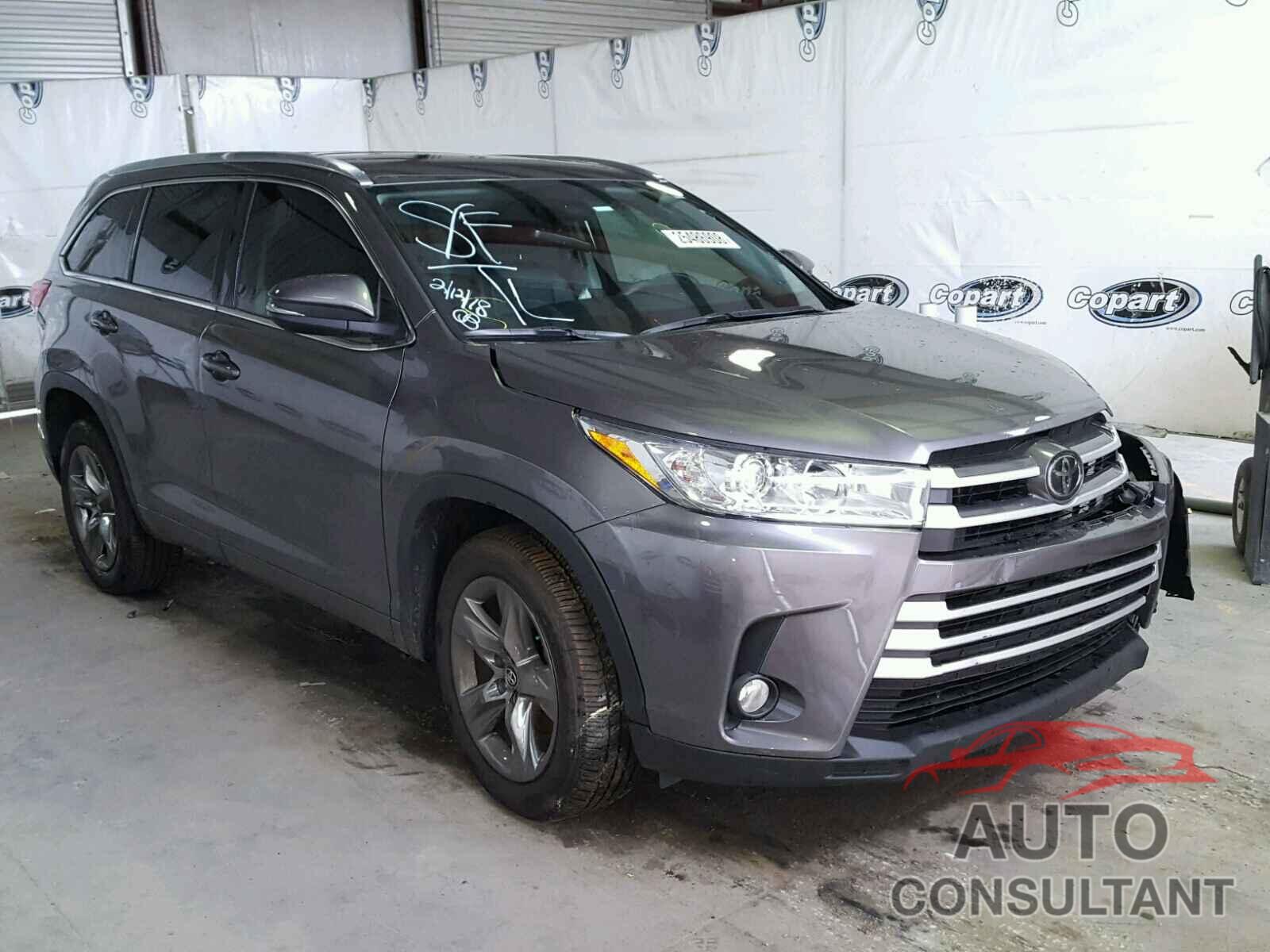TOYOTA HIGHLANDER 2017 - 5TDKZRFH9HS525471