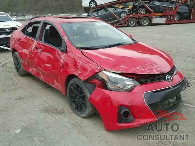 TOYOTA COROLLA 2016 - 2T1BURHE7GC572197
