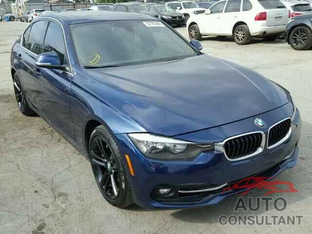 BMW 3 SERIES 2016 - KM8K12AA6JU175805