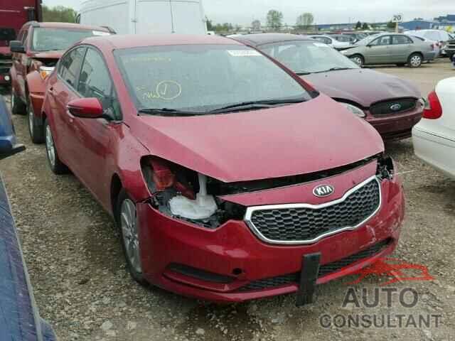 KIA FORTE 2016 - KNAFX4A61G5477188