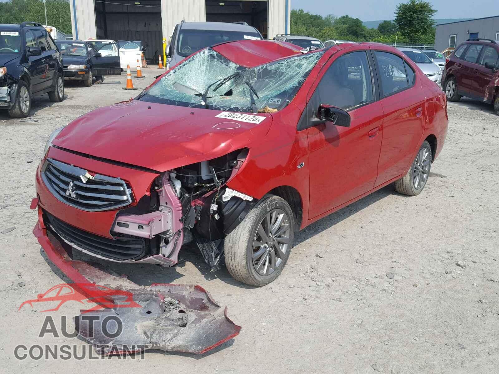 MITSUBISHI MIRAGE 2017 - ML32F4FJ5HHF13682
