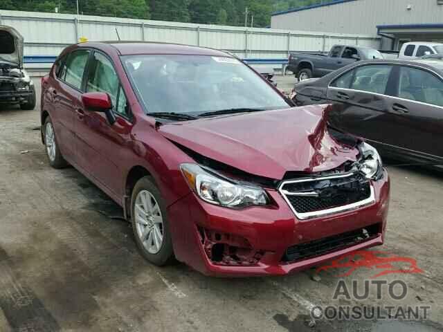 SUBARU IMPREZA 2016 - JF1GPAB69GH296252