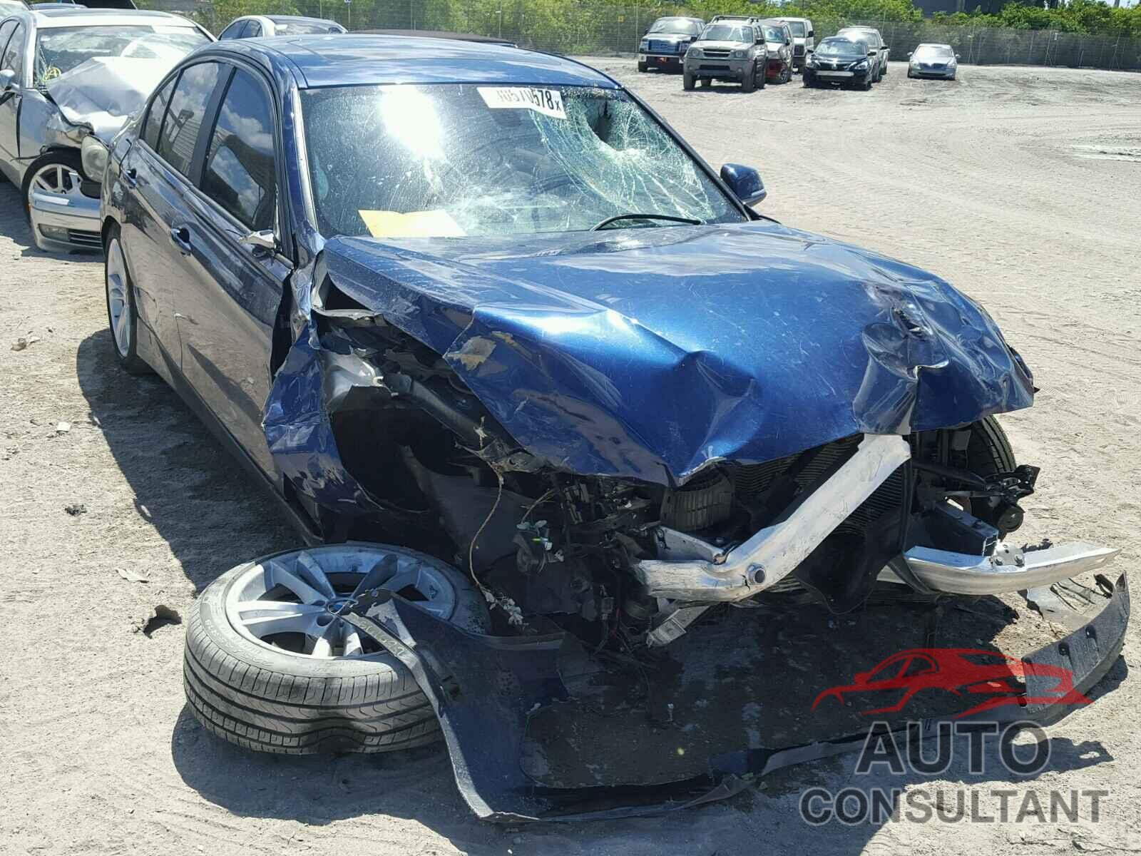 BMW 3 SERIES 2016 - WBA8E1G54GNT35154
