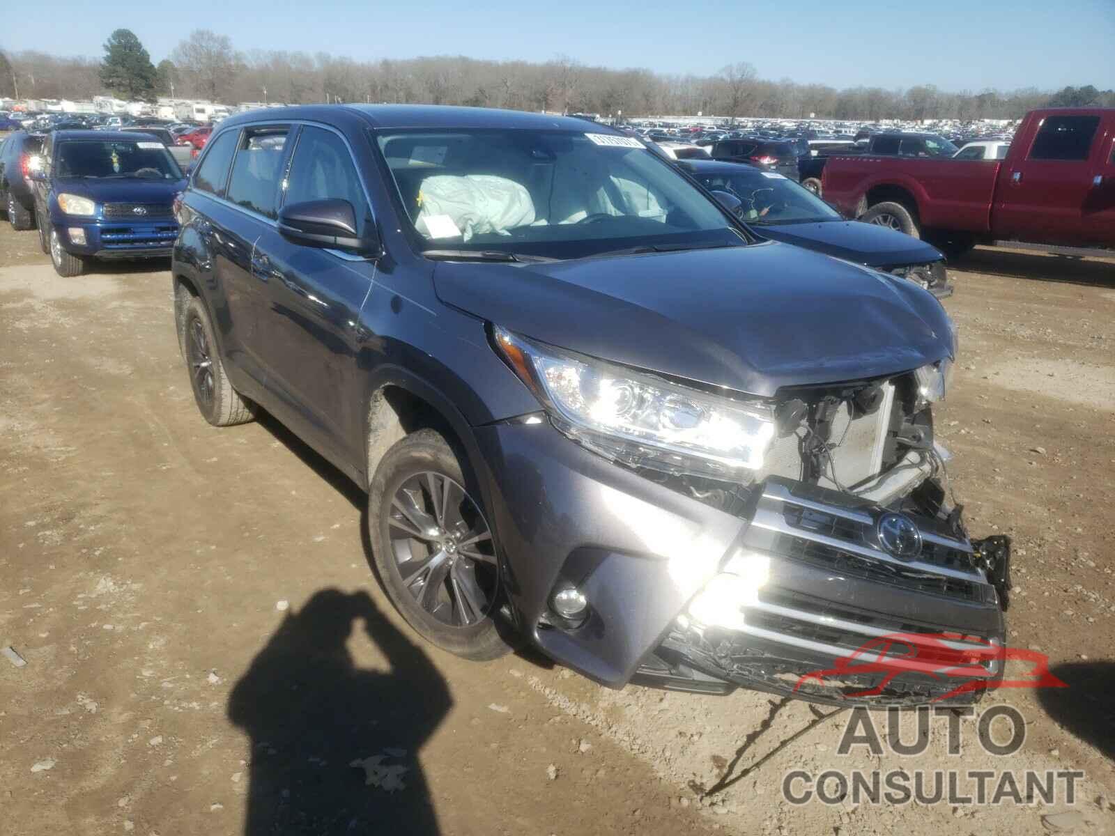 TOYOTA HIGHLANDER 2018 - 5TDZZRFHXJS288042