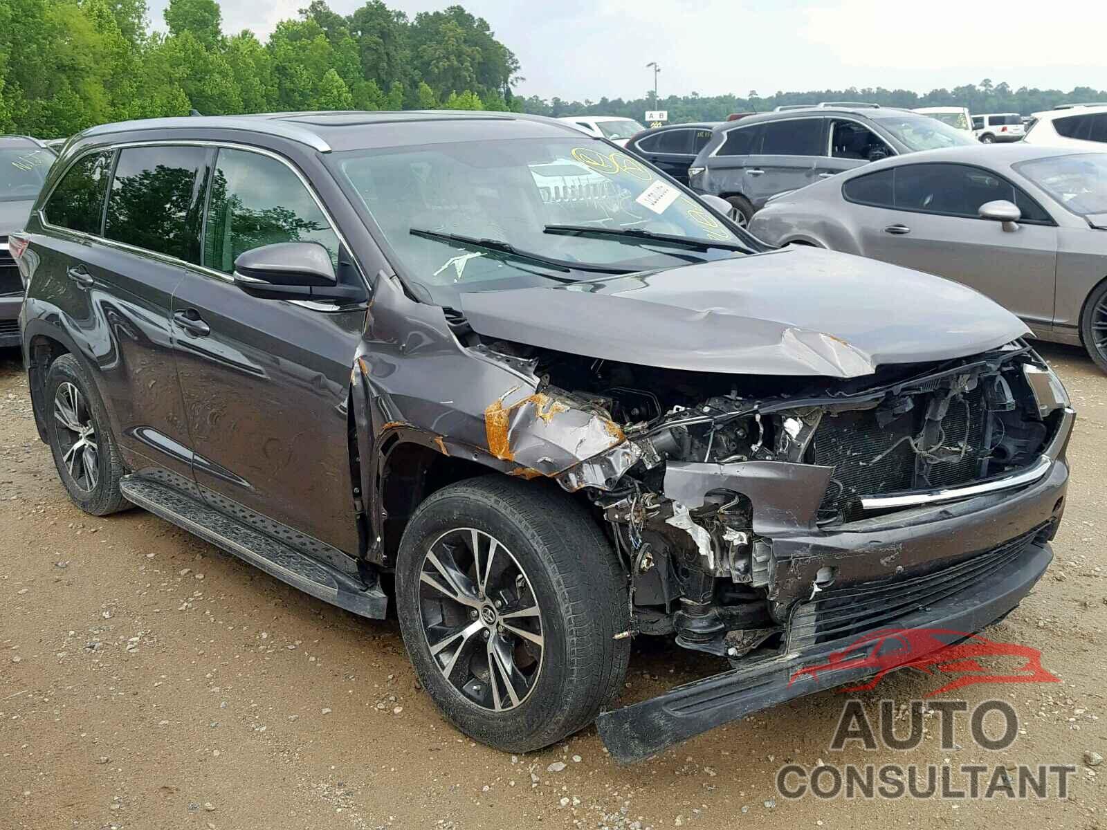 TOYOTA HIGHLANDER 2016 - 2T3NFREV3GW258242