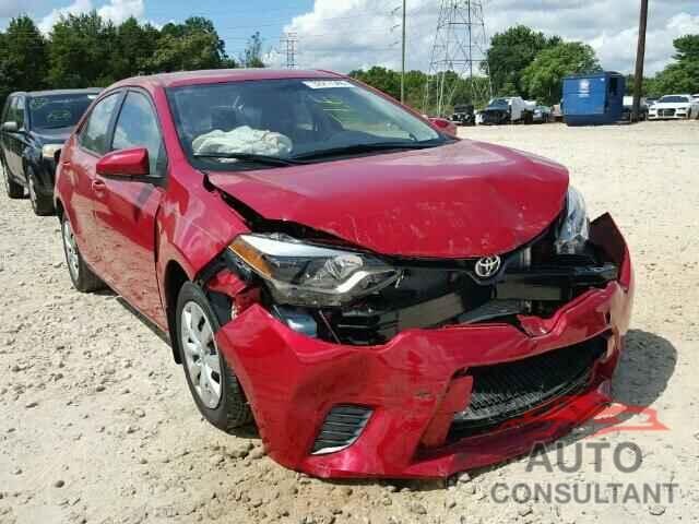 TOYOTA COROLLA 2016 - 2T1BURHE6GC631837