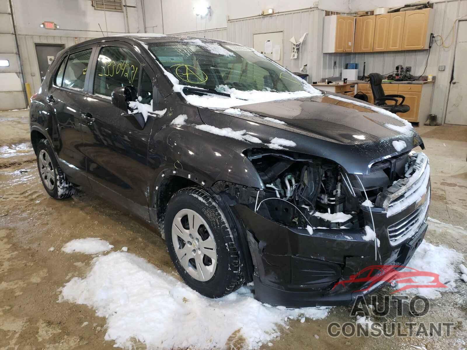 CHEVROLET TRAX 2016 - 3VV3B7AX9LM035487