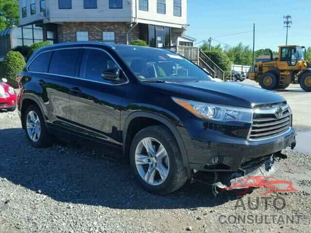 TOYOTA HIGHLANDER 2015 - 5TDDKRFH8FS183201