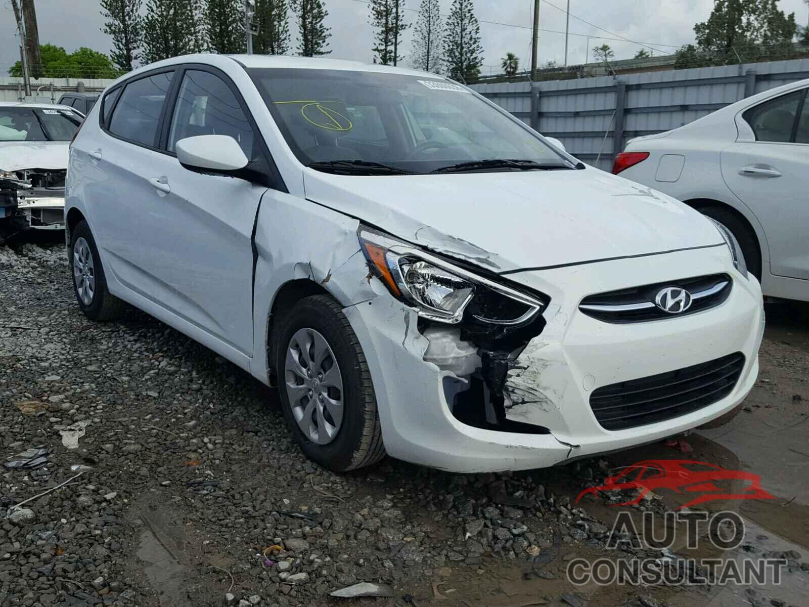 HYUNDAI ACCENT 2016 - KMHCT5AE8GU255375
