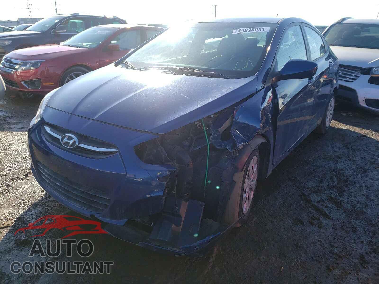 HYUNDAI ACCENT 2016 - KMHCT4AE2GU159574