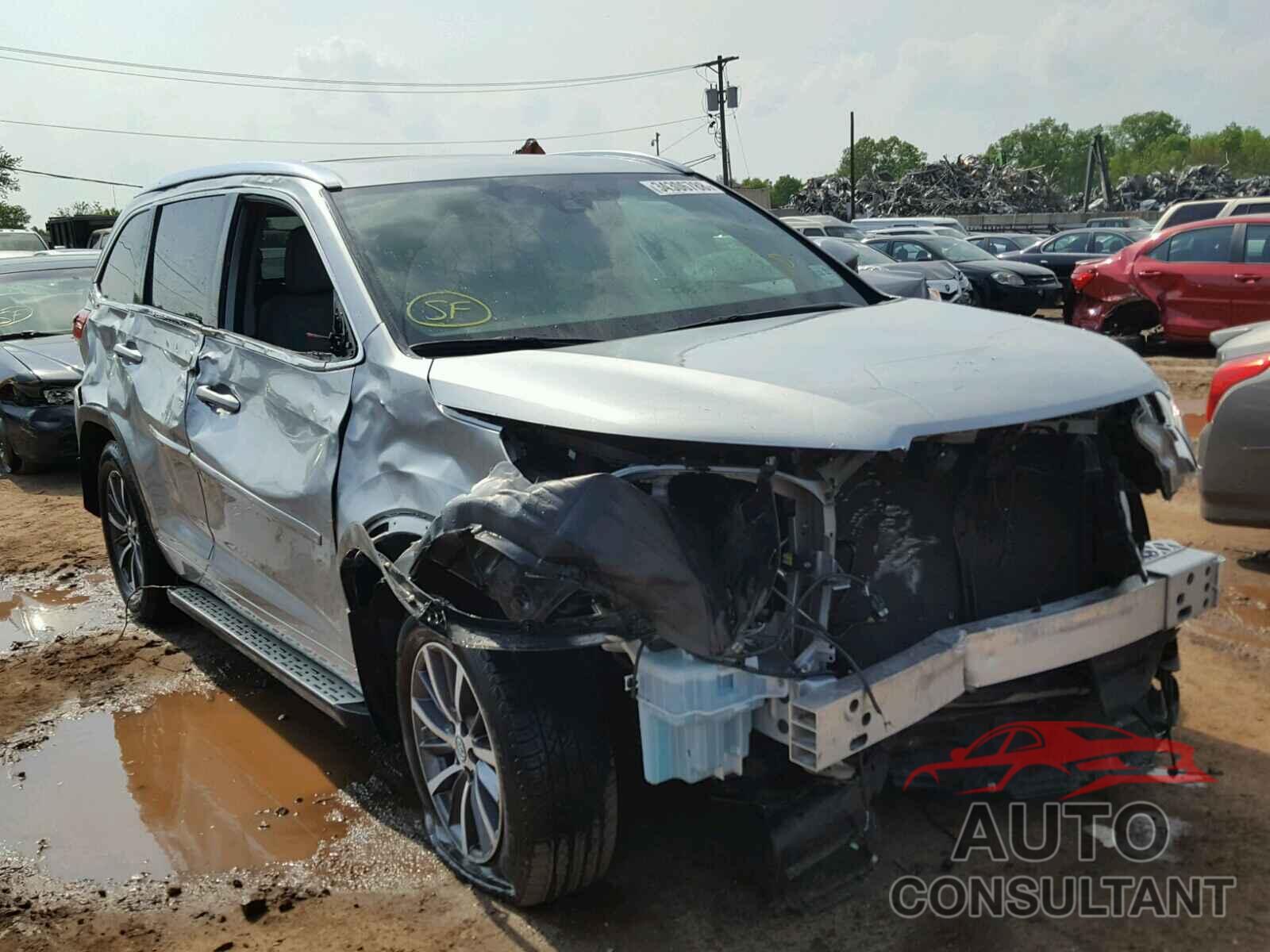 TOYOTA HIGHLANDER 2018 - 5TDJZRFH0JS525005