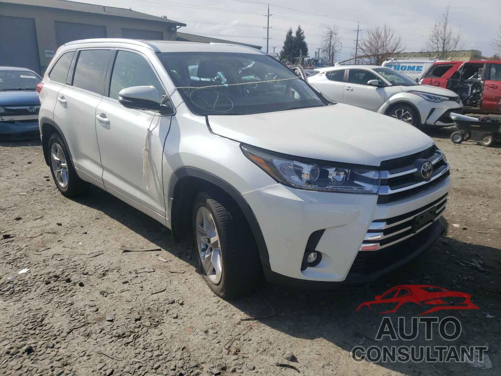 TOYOTA HIGHLANDER 2019 - 5TDDZRFH2KS946223