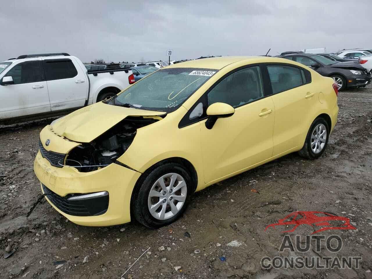 KIA RIO 2016 - KNADM4A30G6559302