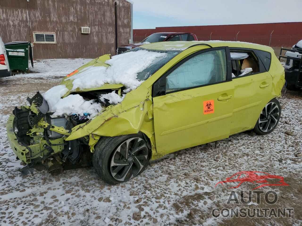 TOYOTA SCION 2016 - JTNKARJE6GJ513760