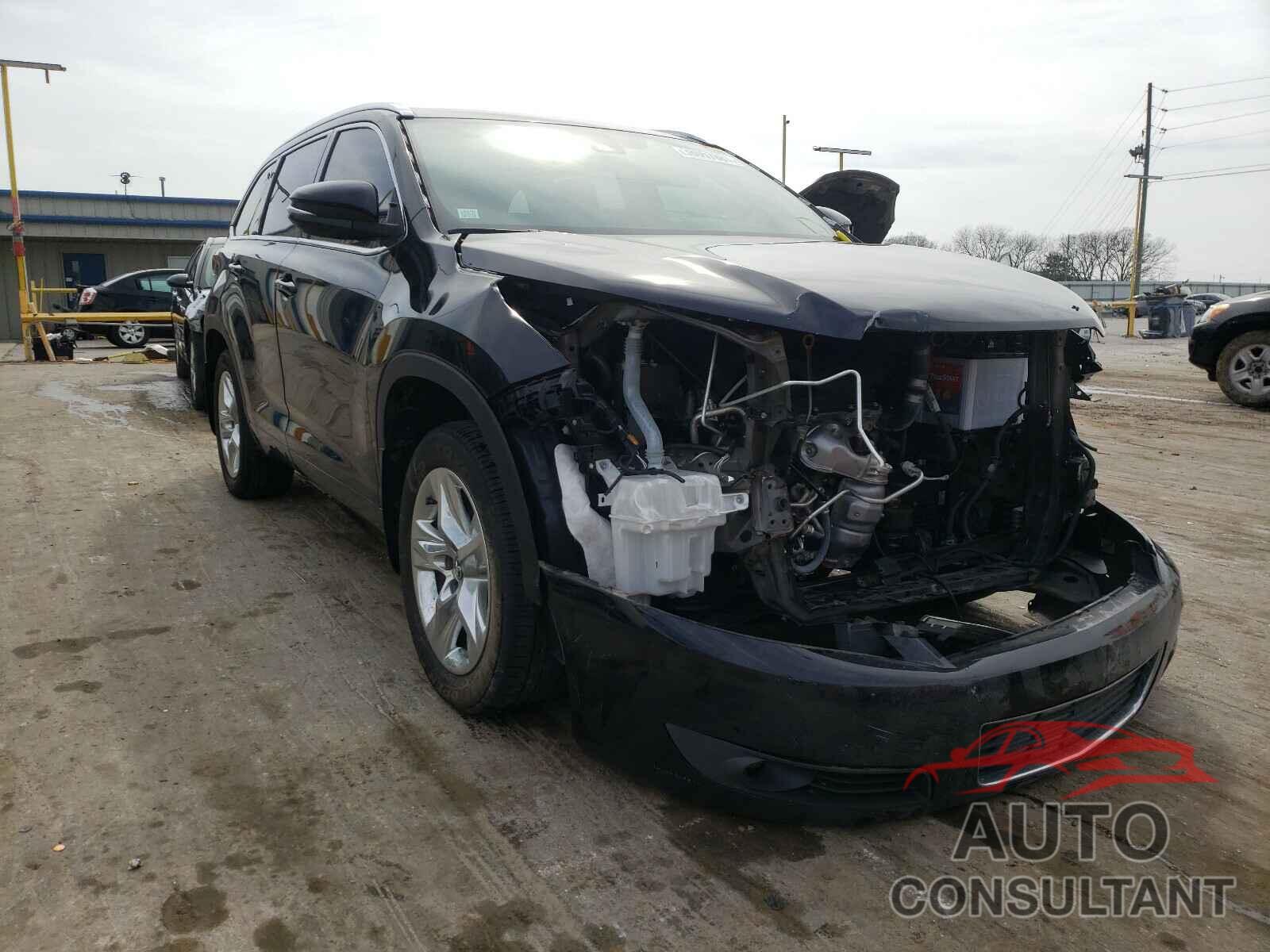 TOYOTA HIGHLANDER 2018 - 5TDDZRFH3JS850941