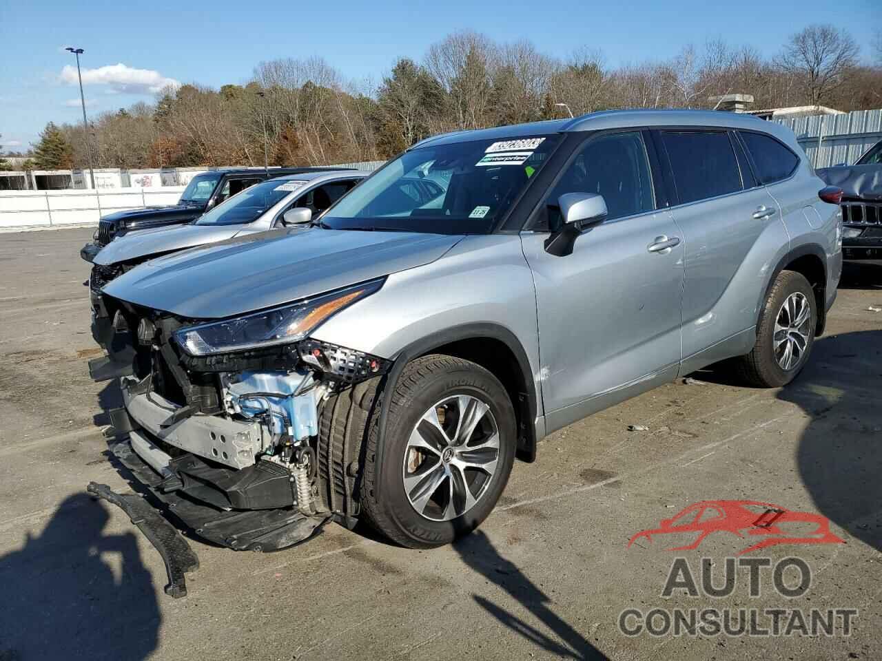 TOYOTA HIGHLANDER 2021 - 5TDGZRBHXMS524982
