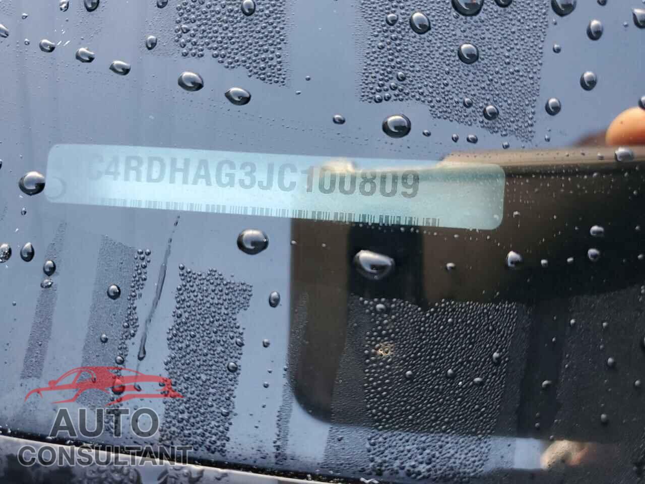 DODGE DURANGO 2018 - 1C4RDHAG3JC100809