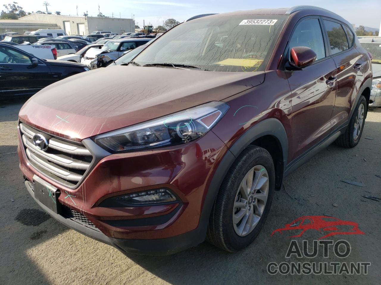 HYUNDAI TUCSON 2016 - KM8J33A41GU238260