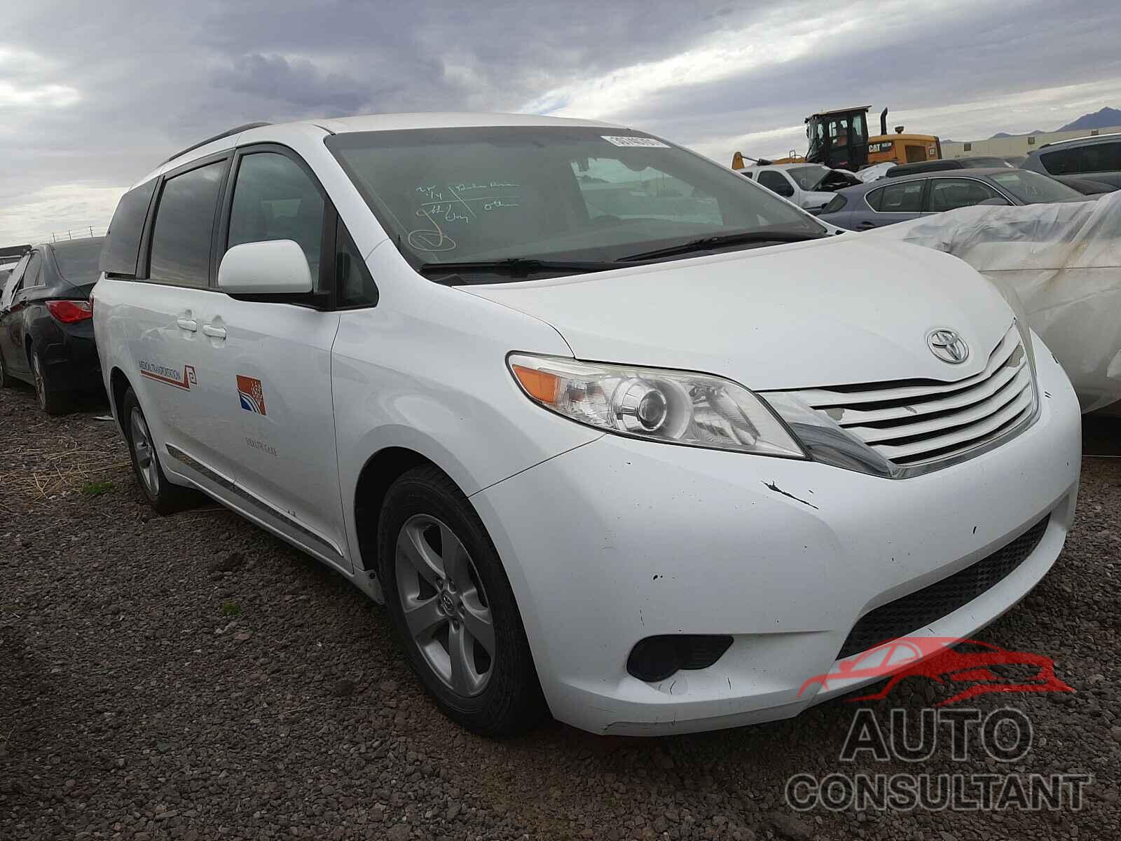 TOYOTA SIENNA 2017 - 5TDKZ3DC4HS869570