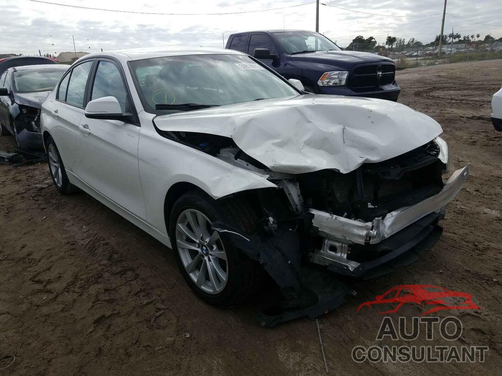 BMW 3 SERIES 2016 - WBA8A3C50GK690594
