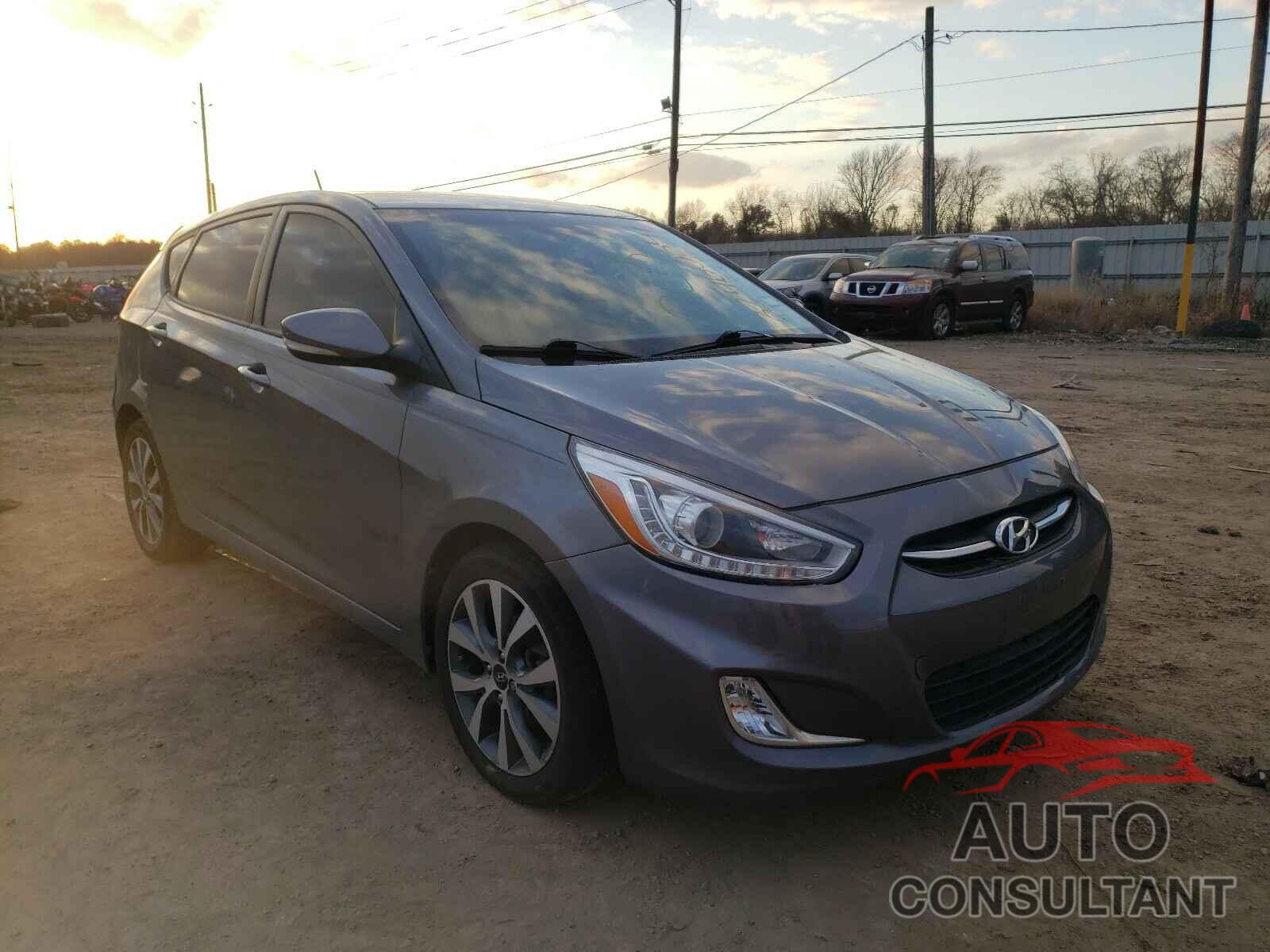 HYUNDAI ACCENT 2016 - KMHCU5AE6GU257526