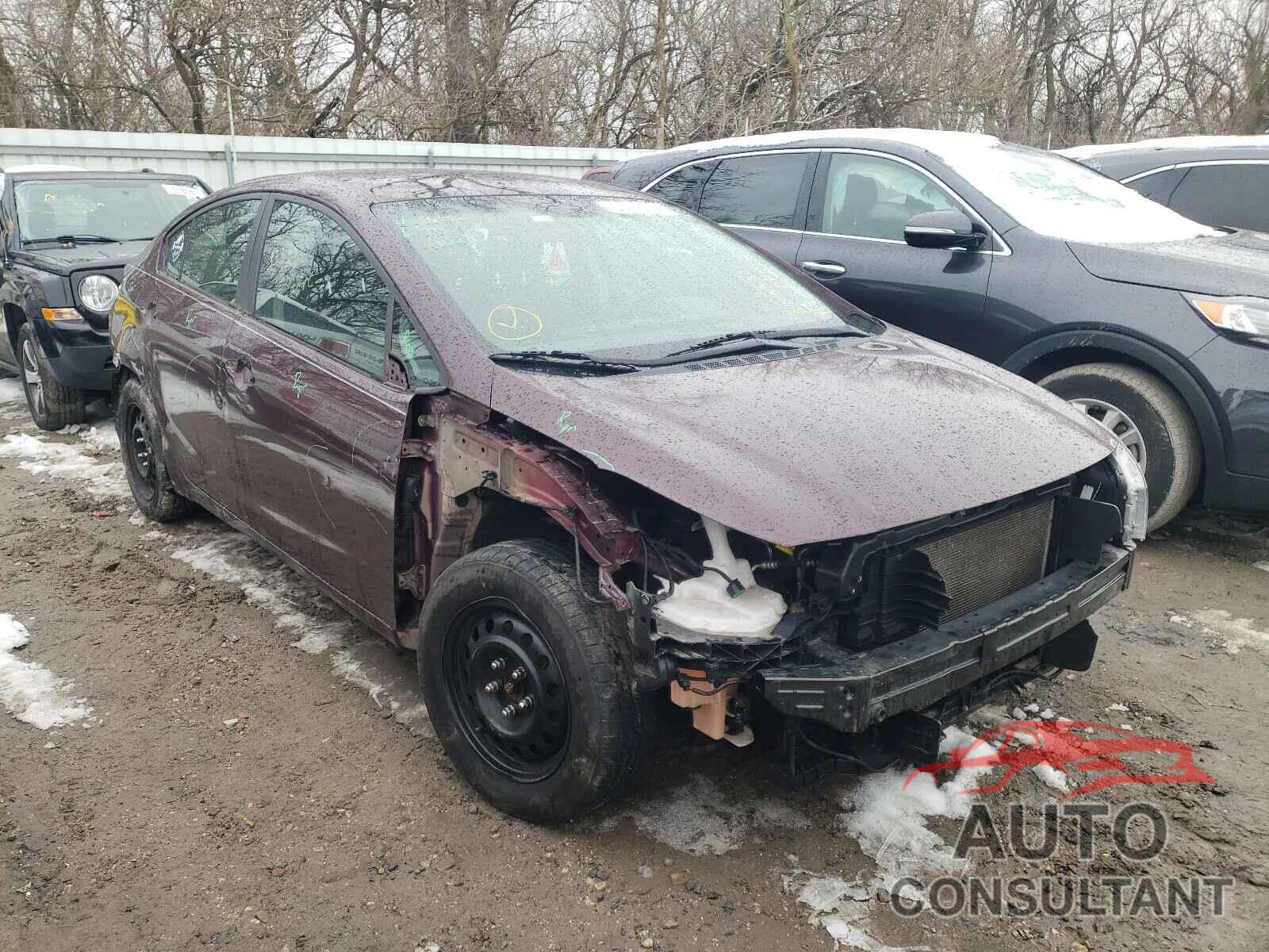 KIA FORTE 2017 - 3KPFK4A75HE129099