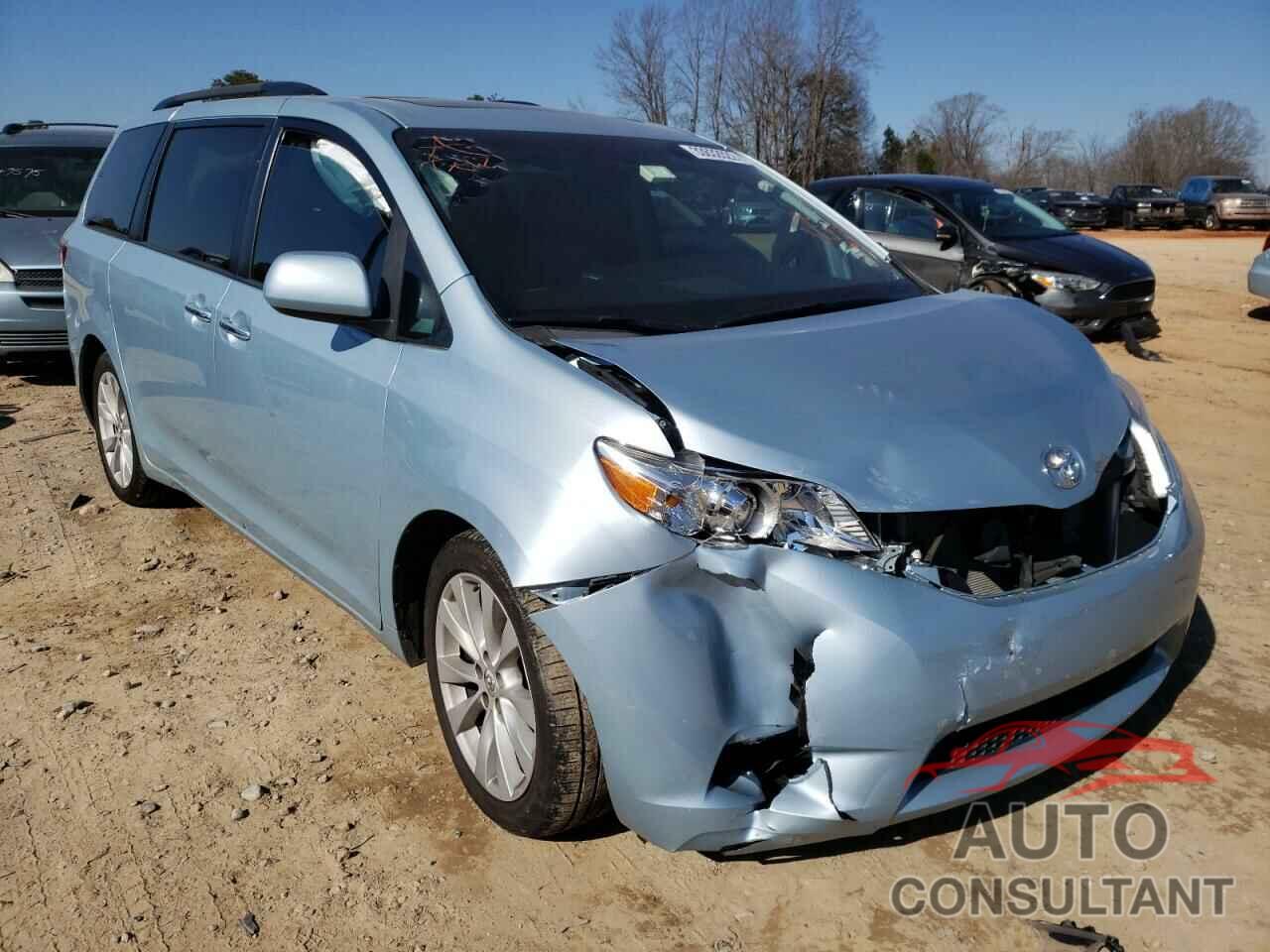 TOYOTA SIENNA 2016 - 5TDYK3DC9GS740107