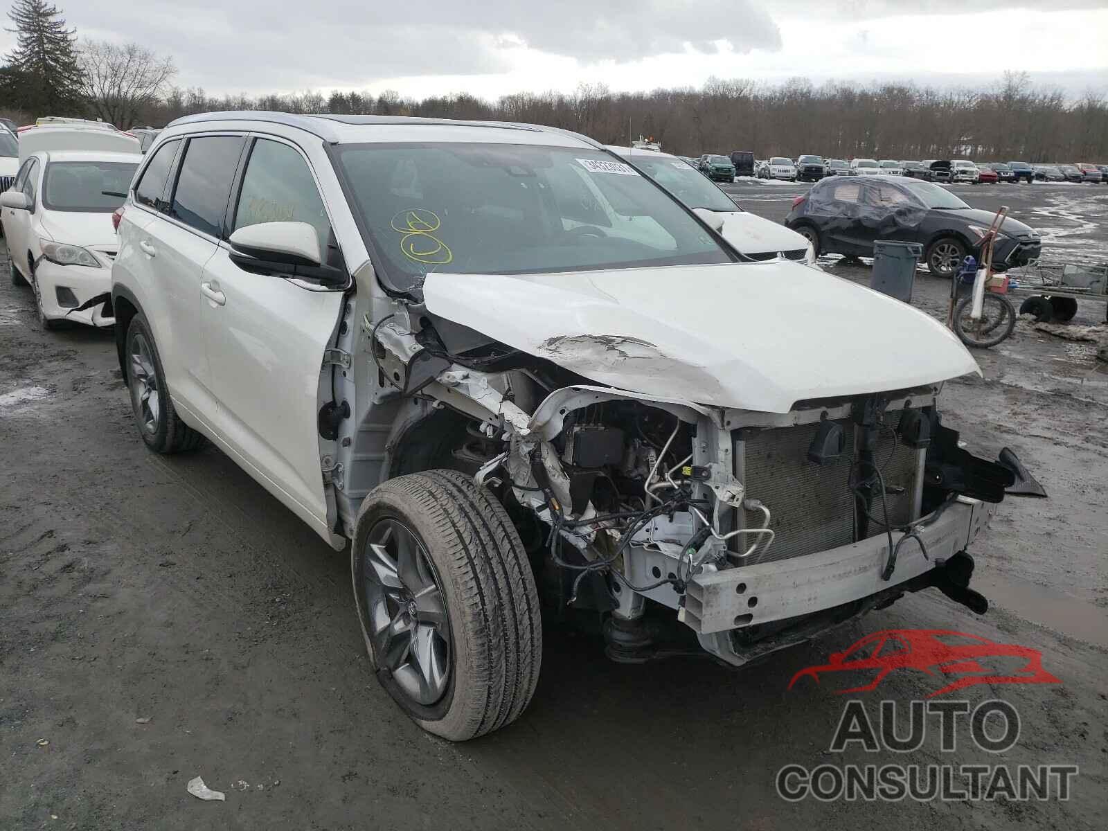 TOYOTA HIGHLANDER 2019 - 5TDDZRFH4KS989865