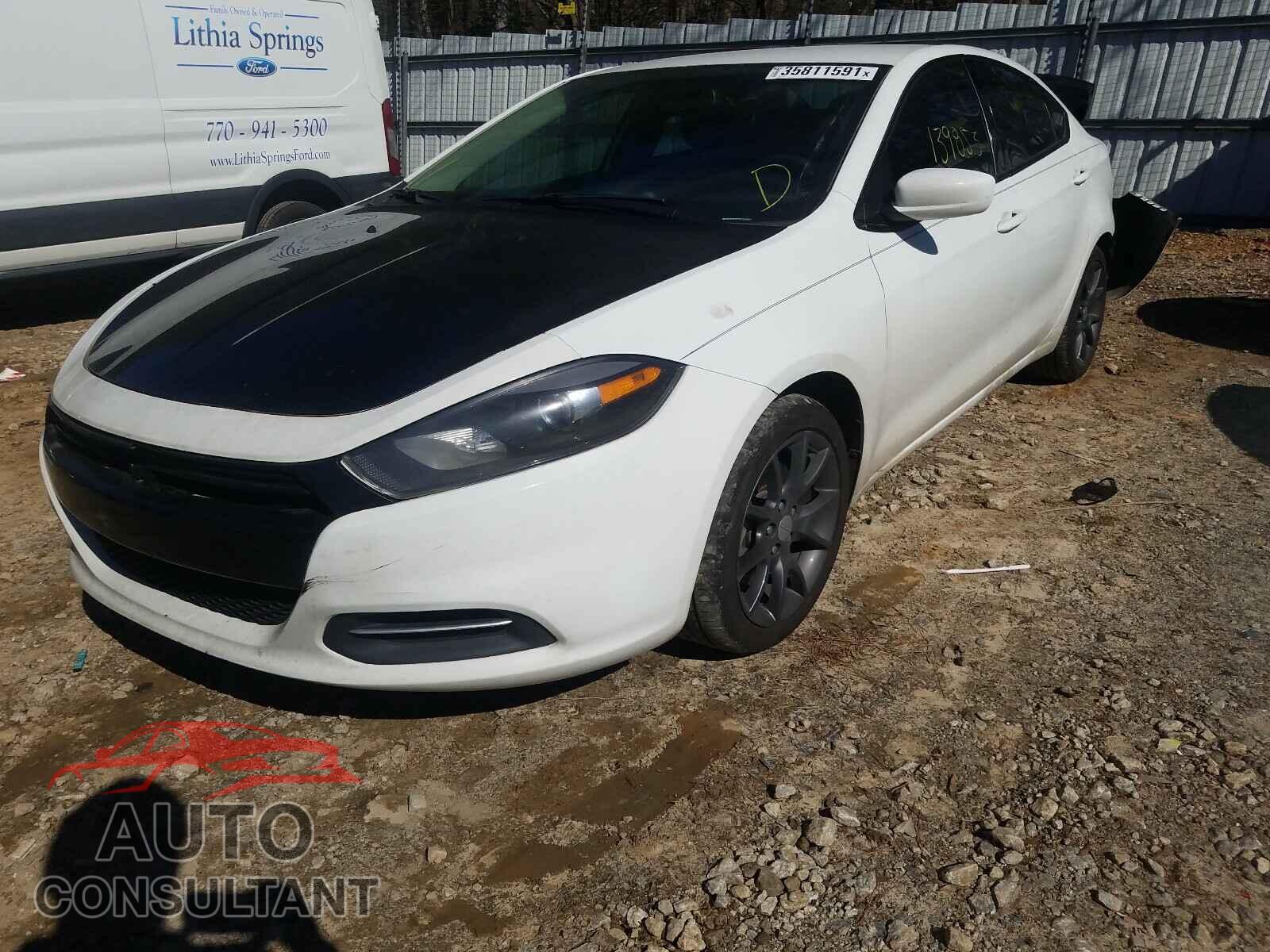 DODGE DART 2016 - 1C3CDFAA2GD578300