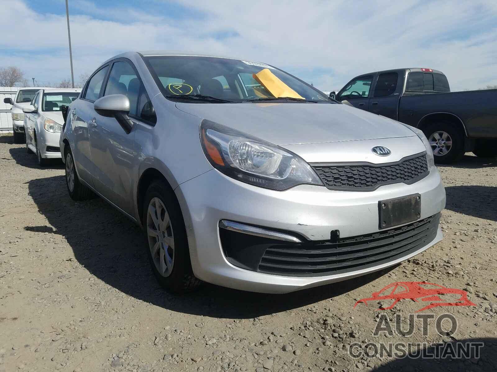 KIA RIO 2016 - KNADM4A31G6539110