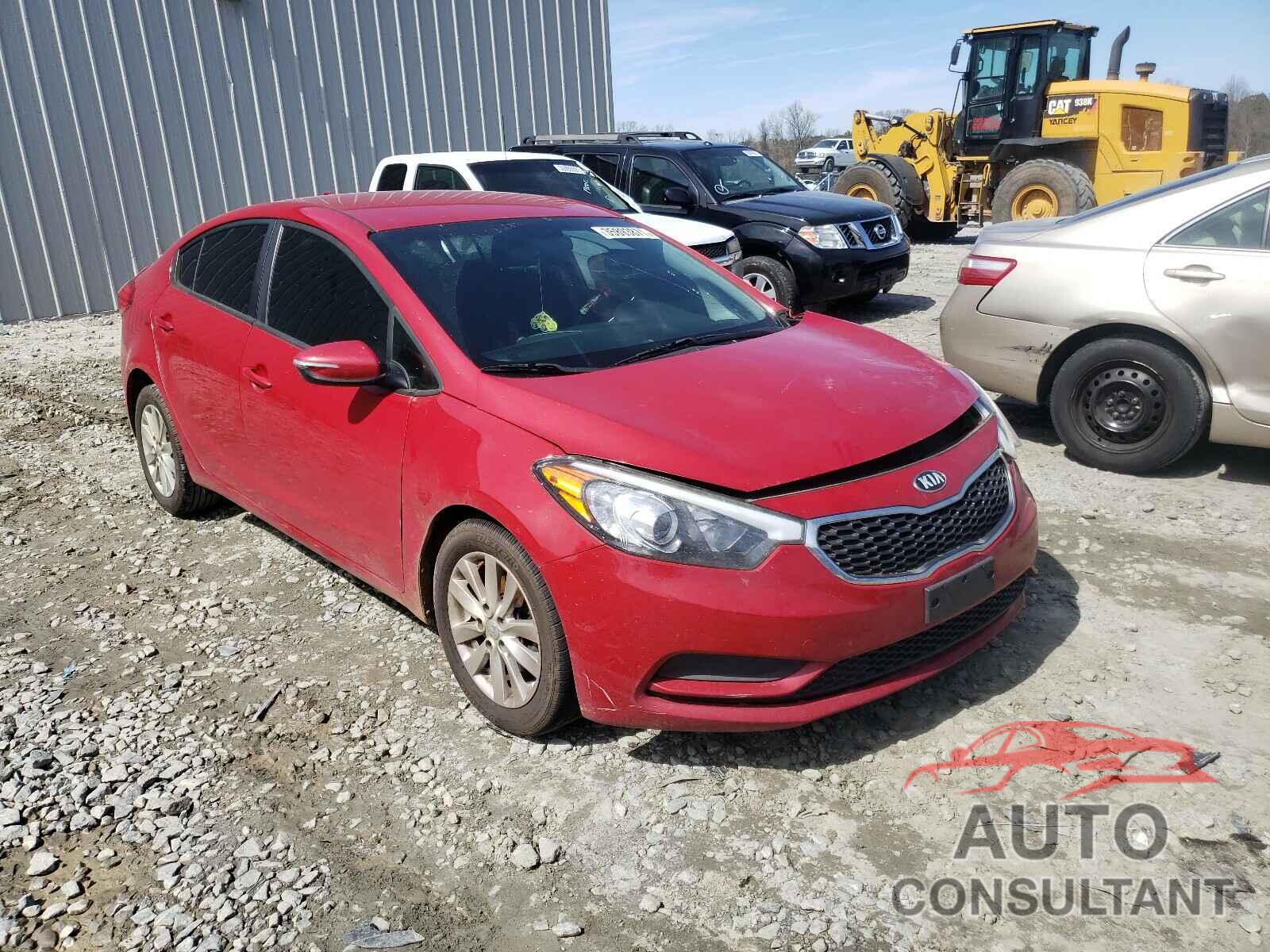 KIA FORTE 2016 - KNAFX4A69G5567771