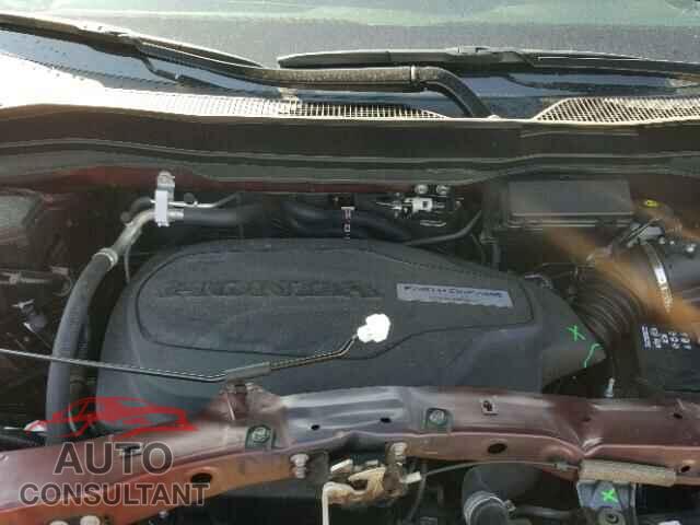 HONDA RIDGELINE 2017 - 5FPYK3F61HB034317