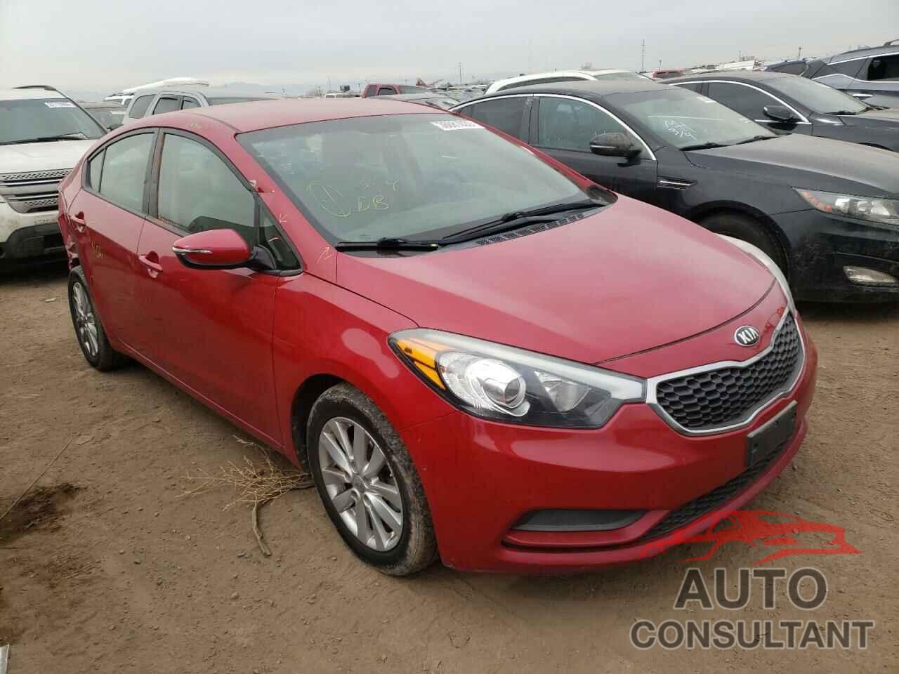 KIA FORTE 2016 - KNAFX4A61G5554884