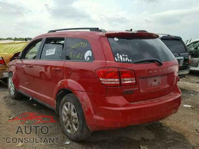DODGE JOURNEY 2017 - 3C4PDCAB3HT581030